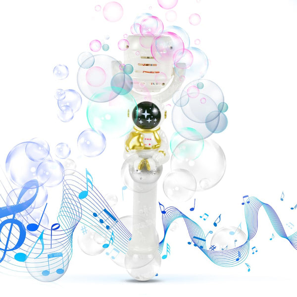 VikriDa Kids Astronaut Bubble Stick Wand