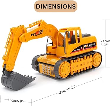 VikriDA Piggy Bank For Boys Girls, Excavator Truck Coin Bank Money Saving Box With Password,