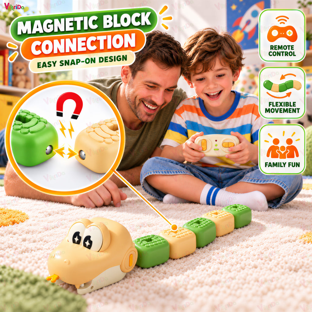 VikriDA Remote Control Snake Toy for Kids
