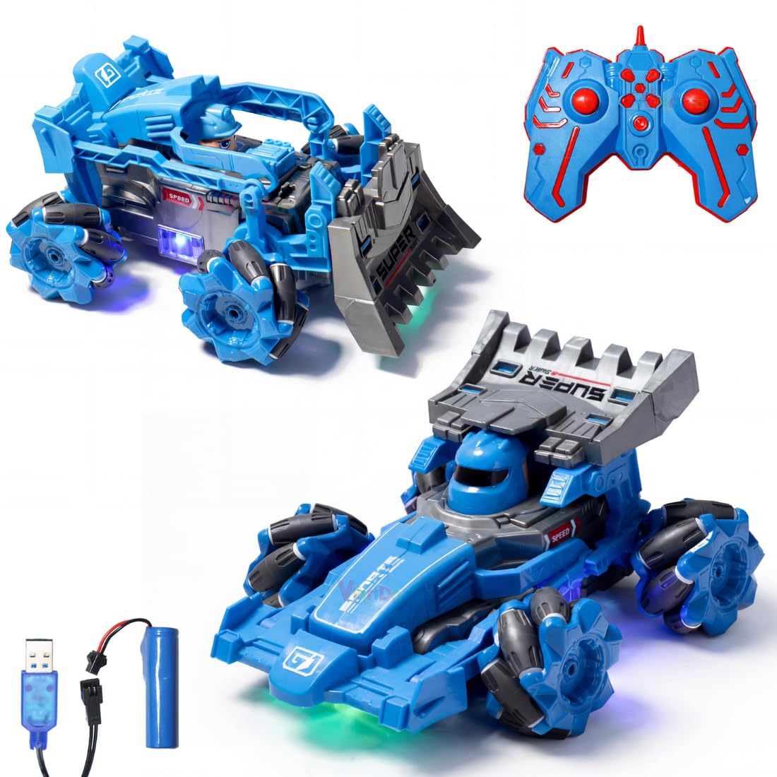 VikriDa Deformable Drift F1 RC Truck for Kids