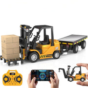 VikriDa RC Mini Forklift and Tow Truck for Kids