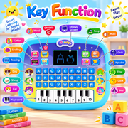 Vikrida Kids Educational Learning Laptop Toy