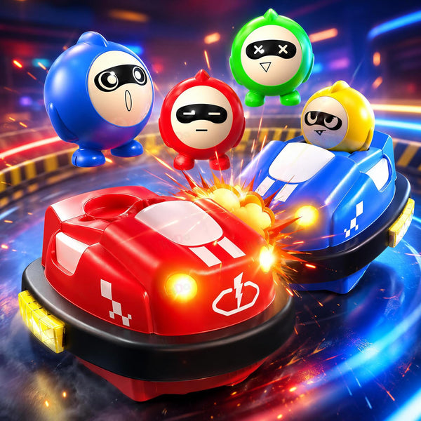 VikriDa Angry Bird Bumper Car – Bump and Go Toy Car for Kids