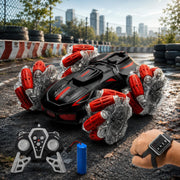 VikriDa Watch-Controlled LED Extreme Stunt Car for Kids