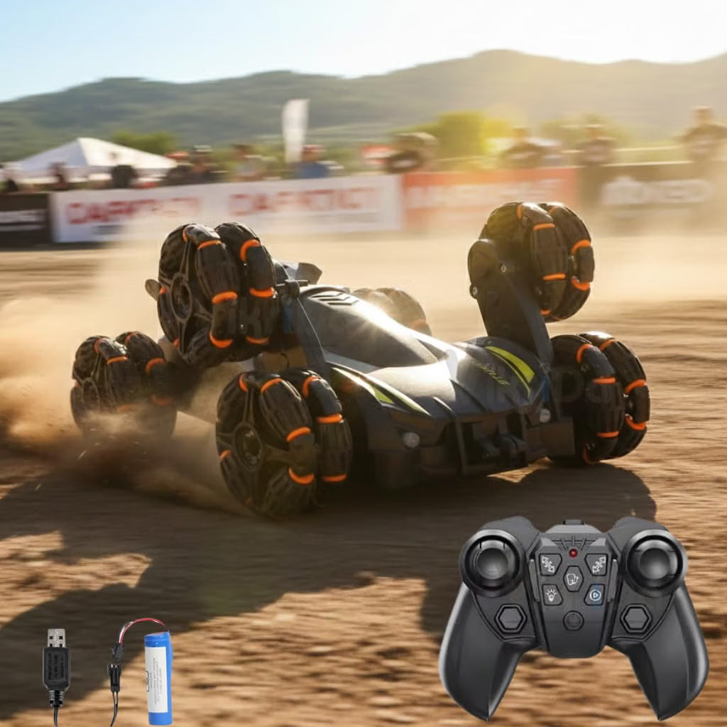 6-Wheel Stunt RC Car
