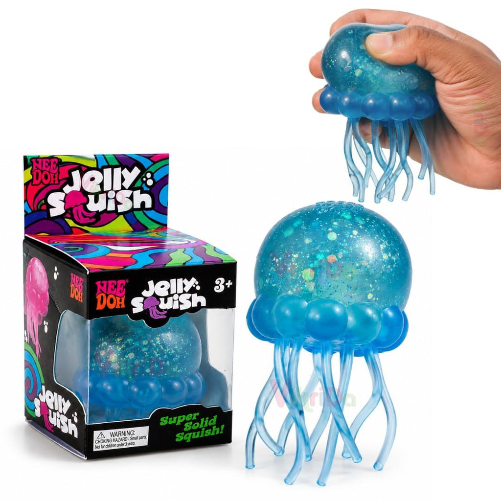 VikriDa 3-Piece Jellyfish Squishy Fidget Toys