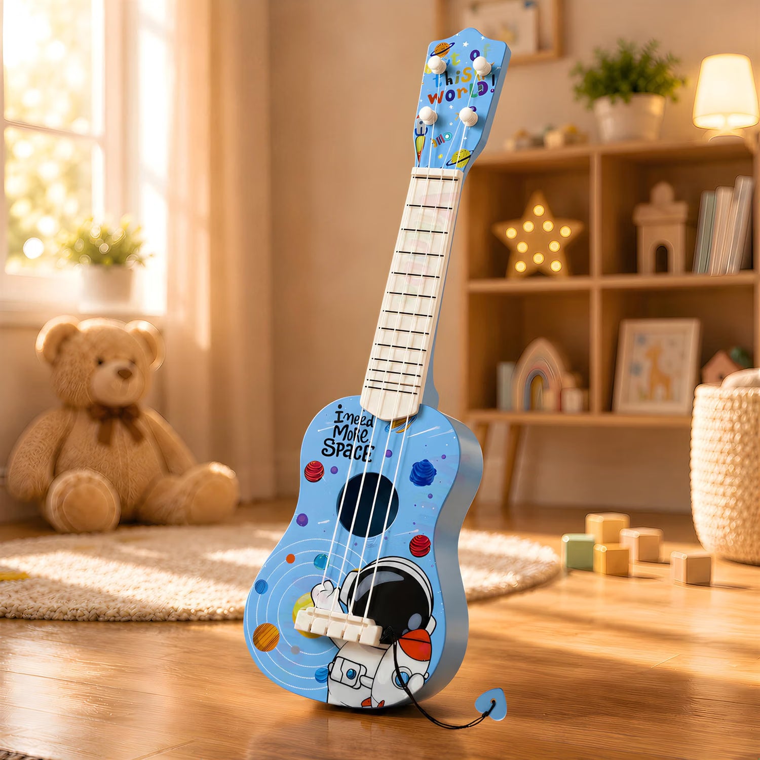 VikriDA Dino Theme Toy Guitar