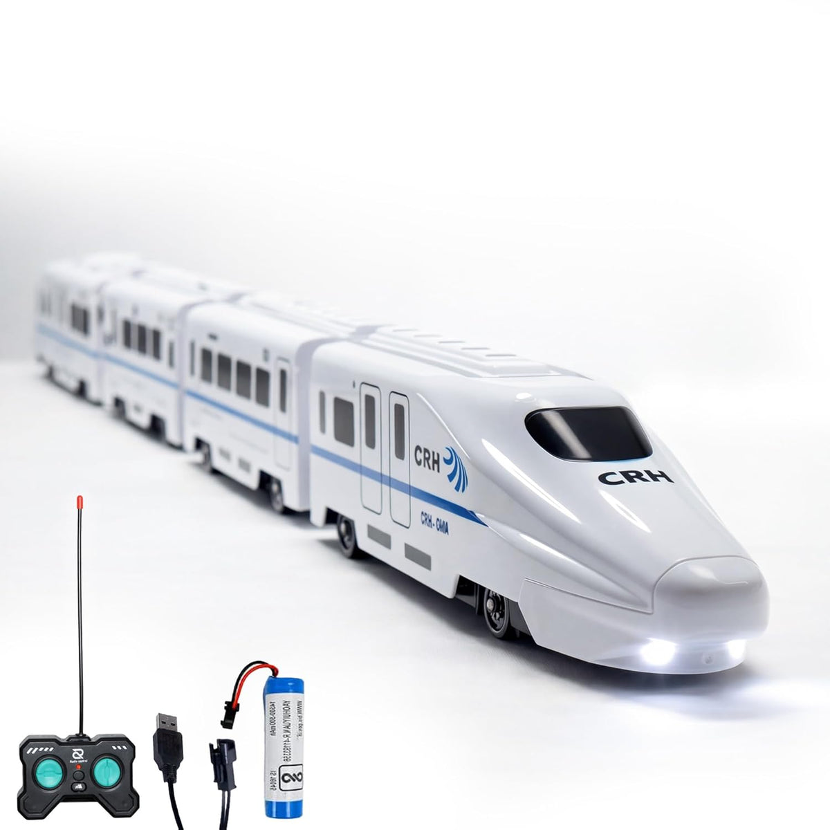 VikriDa High-Speed RC Rail Car – Remote Control Truck Toy for Kids