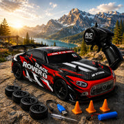 VikriDa Red RC Rapid Drift Car – Remote Control Drift Toy for Kids