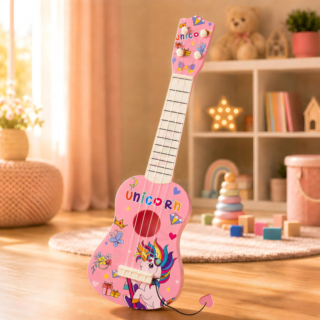 Unicorn Kids Toy Guitar