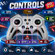 VikriDa Watch Remote Extreme Drift F1 Car for Kids