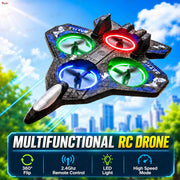 VikriDa RC Aeroplane Drone – Remote Control Drone Toy for Kids