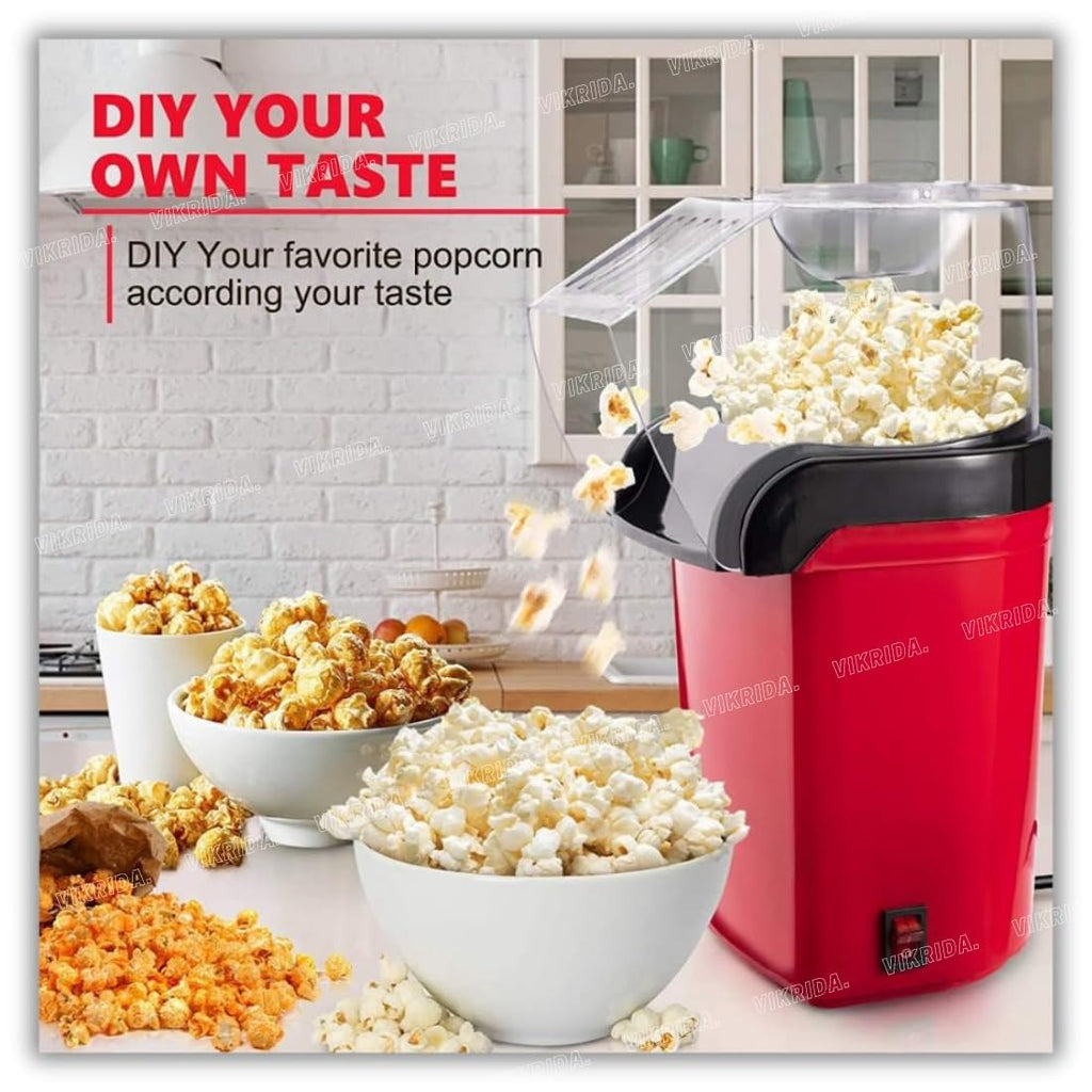 VikriDA 1200W Hot Air Popcorn Maker