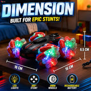 VikriDa Watch-Controlled LED Extreme Stunt Car for Kids