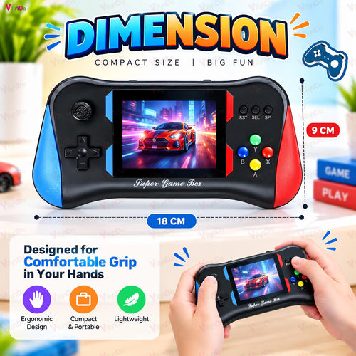 500-in-1 Retro Handheld Gaming Console