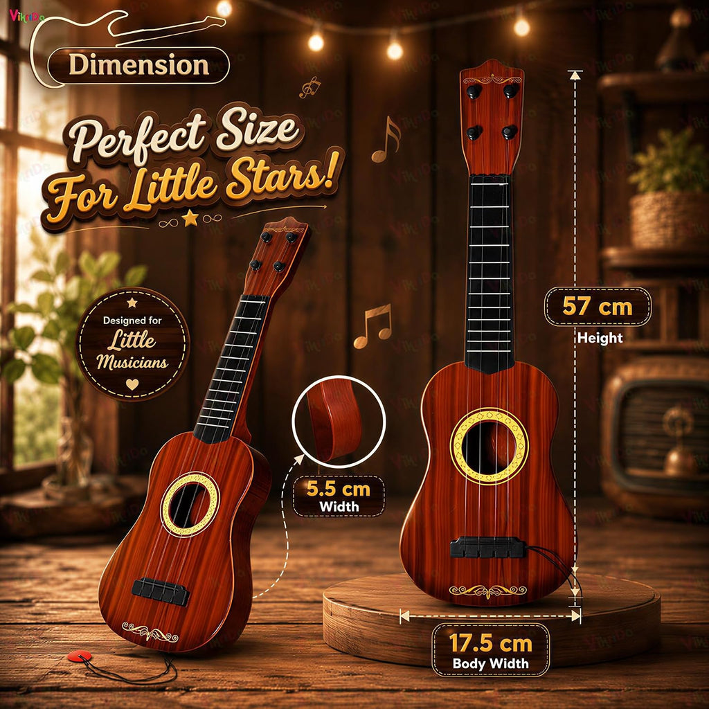 VikriDA Mini Guitar Music Learning Toy
