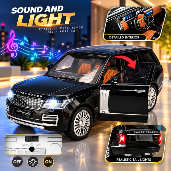 VikriDA Range Rover Diecast Car Black