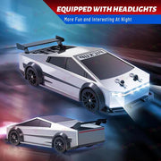 VikriDa RC Silver Tesla Pick-Up Drift Car for Kids