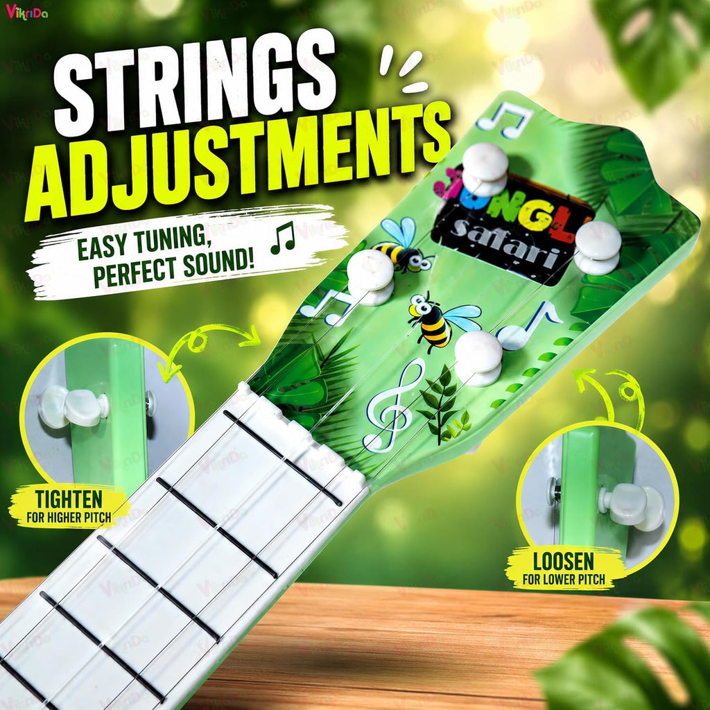 VikriDA Dino Theme Toy Guitar