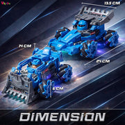 VikriDa Deformable Drift F1 RC Truck for Kids