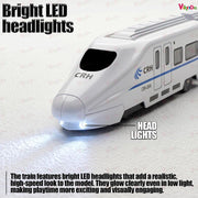 VikriDa High-Speed RC Rail Car – Remote Control Truck Toy for Kids