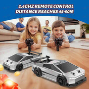 VikriDa RC Silver Tesla Pick-Up Drift Car for Kids