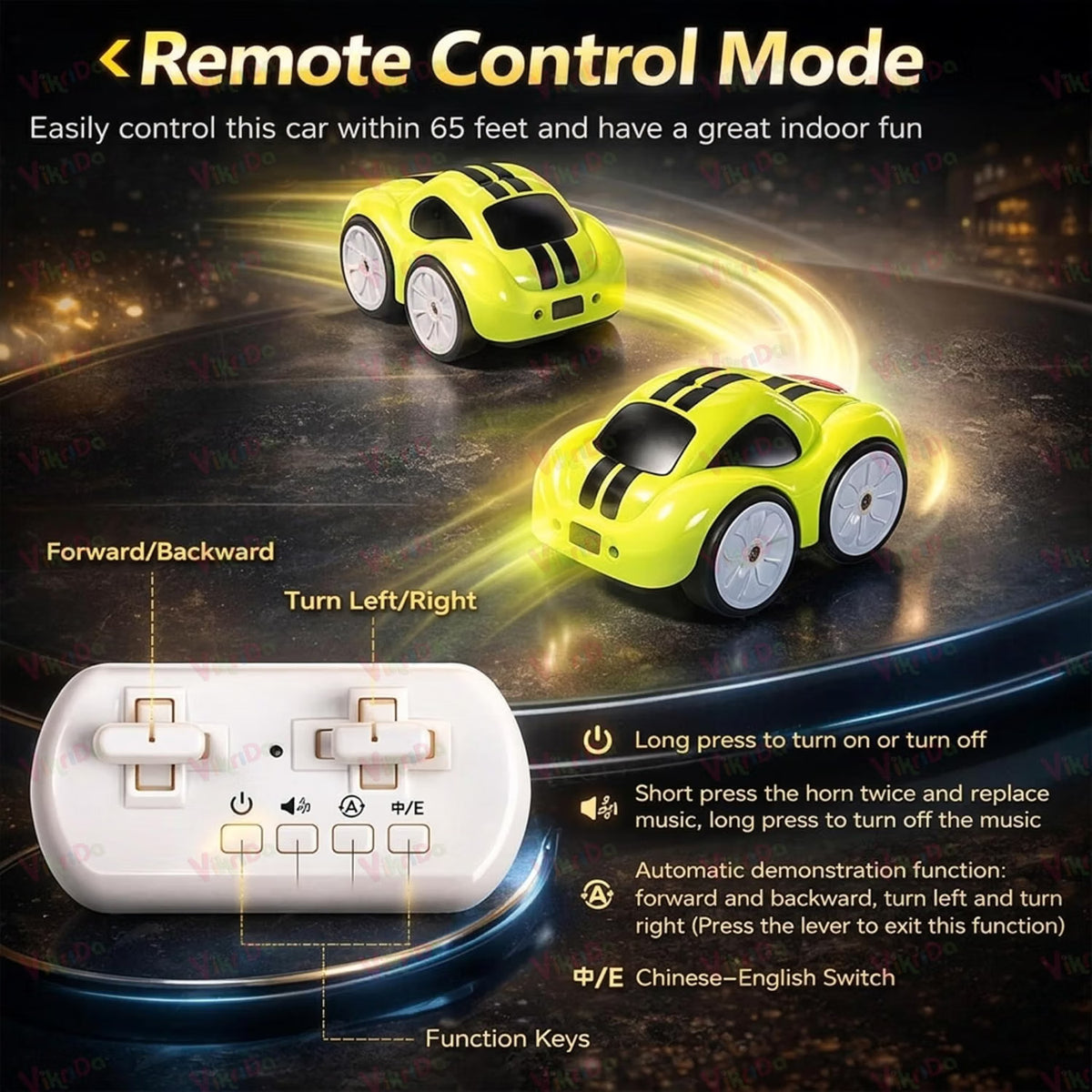 Mini Follow-Me Smart RC Car