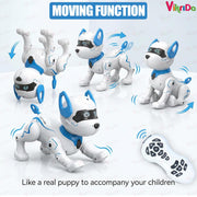 VikriDa Stunt Dance RC Robot Dog for Kids