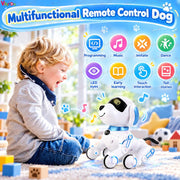 VikriDa Blue Smart Robot Pet Dog with AI for Kids
