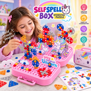 Electric Drill Creative Mosaic Building Toy