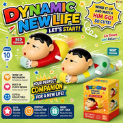 VikriDA Wind-Up Crawling Shinchan Cartoon Toy for Kids