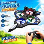 VikriDa RC Aeroplane Drone – Remote Control Drone Toy for Kids