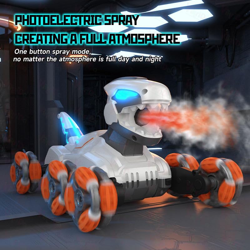 VikriDa Dragon Mechanical Eight-Wheel Robot Car for Kids