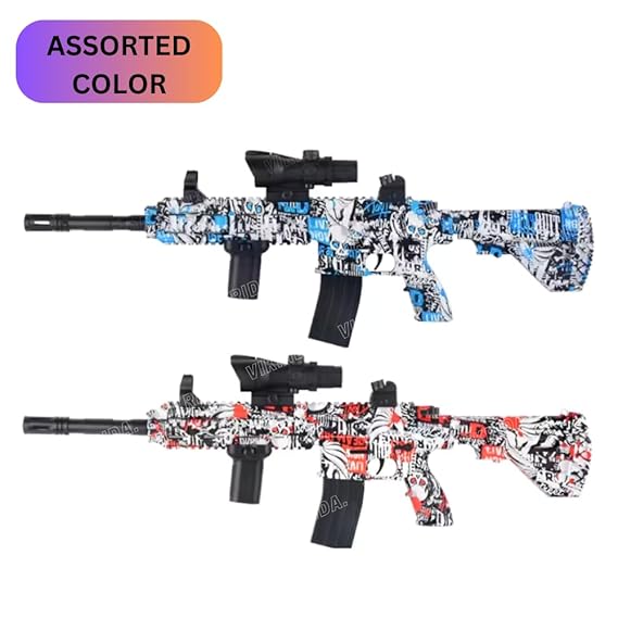 VikriDA Electric Launcher Gel Blaster Gun, Automatic gel blaster Gun for adults - M416