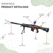 VikriDa M416 DIY Assemble Ball Blaster Gun