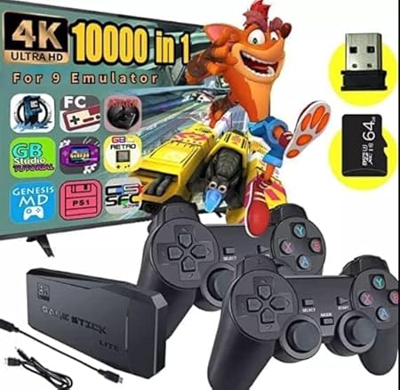 VikriDa 16-Bit Wireless Retro Game Console
