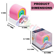 VikriDa Cute Rainbow Manual Pencil Sharpener