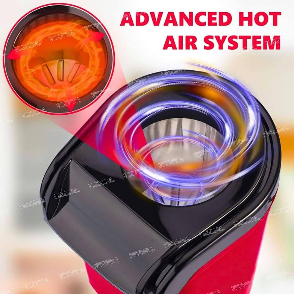 VikriDA 1200W Hot Air Popcorn Maker