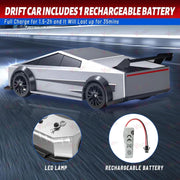 VikriDa RC Silver Tesla Pick-Up Drift Car for Kids