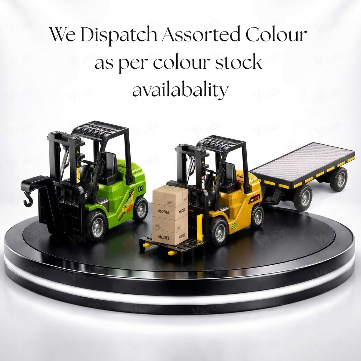 VikriDa RC Mini Forklift and Tow Truck for Kids