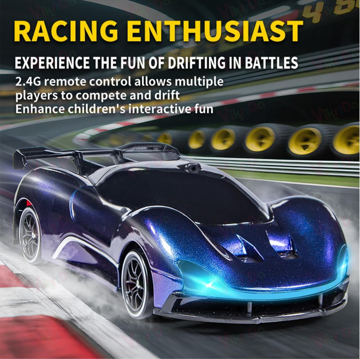 VikriDa Speedy Drift RC Car – Remote Control Drift Toy for Kids