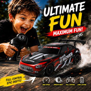 VikriDa Red RC Rapid Drift Car – Remote Control Drift Toy for Kids