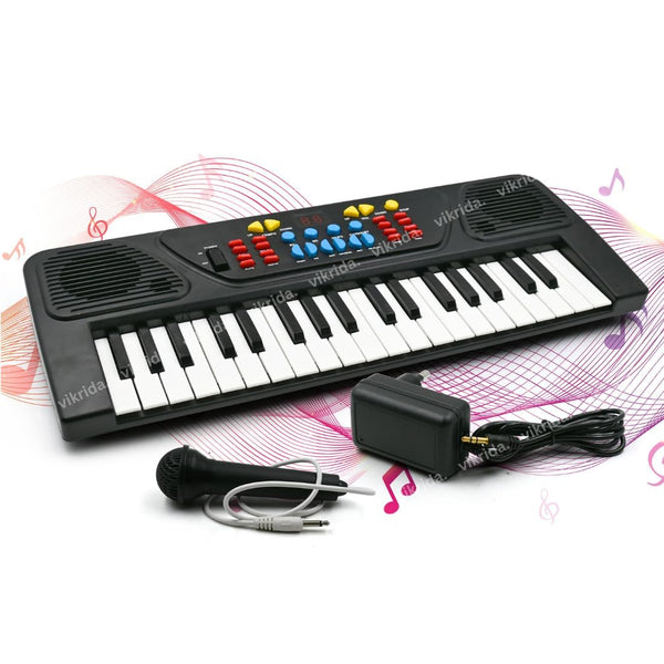 VikriDa 37-Key Kids Piano Keyboard with Mic