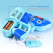 VikriDa Dino Backpack Bubble Machine Set