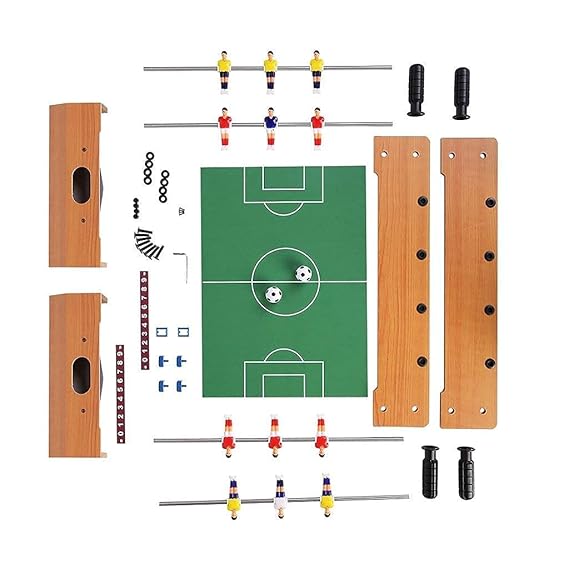 VikriDA Mid-Sized Foosball, Mini Football, Table Soccer Game (50 Cms) Game for Kids and Family, Multicolor