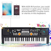 VikriDa 49 Key Portable Electronic Piano