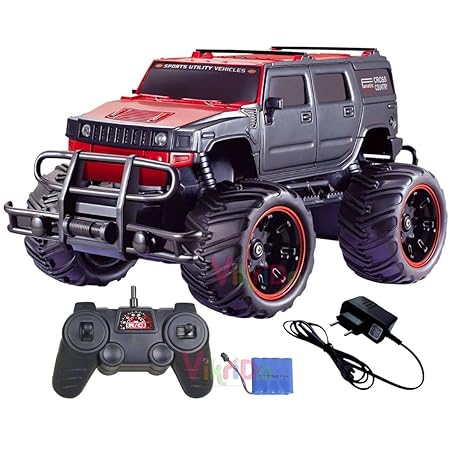 VikriDA Adult Plastic Hummer Remote Control Monster Car, Number Of Pieces: 1, Multicolor