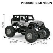 VikriDa Silver RC Mist Spray Rock Crawler