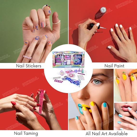 VikriDA Jumbo Unicorn Kids Makeup Kit
