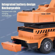 VikriDa RC Excavator Robot Truck With Sound